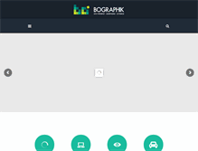 Tablet Screenshot of bographik.be